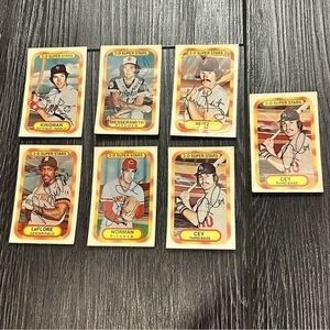 1977 VTG Kellogg's 3-D Super Stars, Vintage Baseball Cards Set